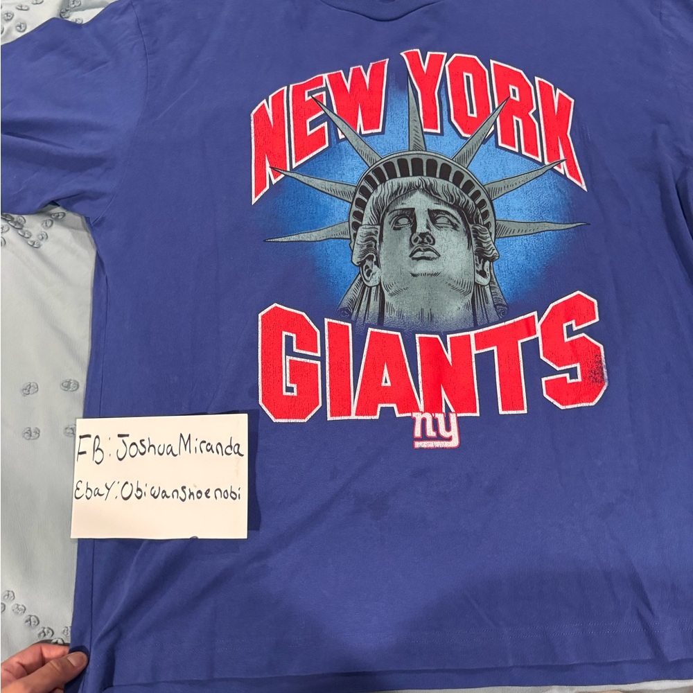 New York Giants Blue T-Shirt 47 brand Sz XXL